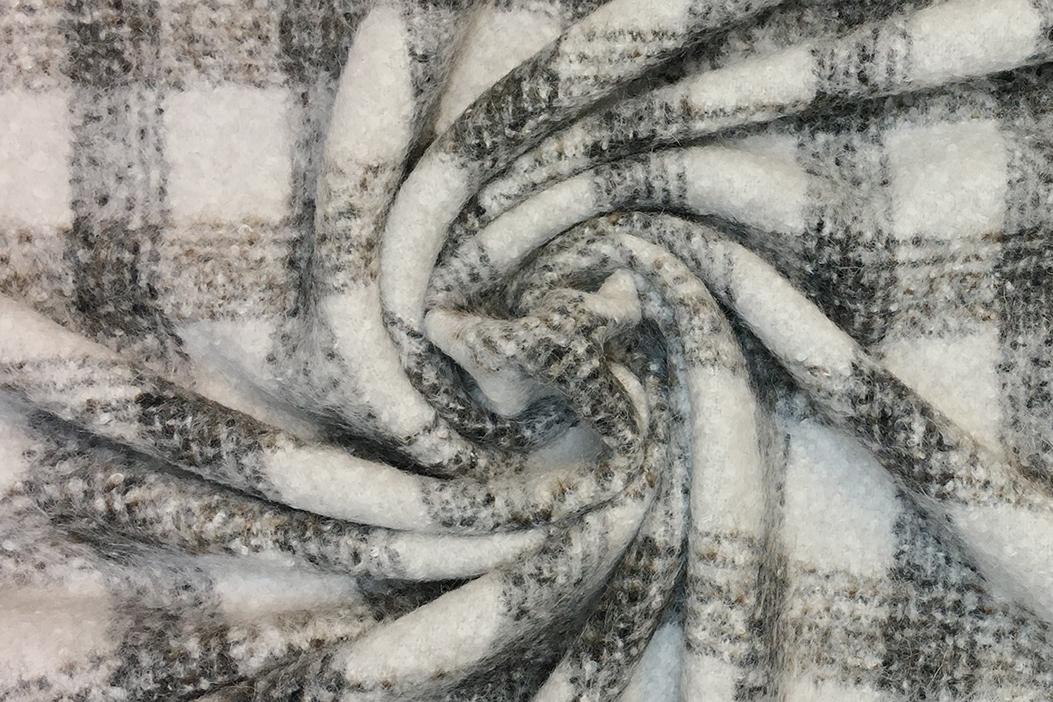 Alpakamischung - braun-grau