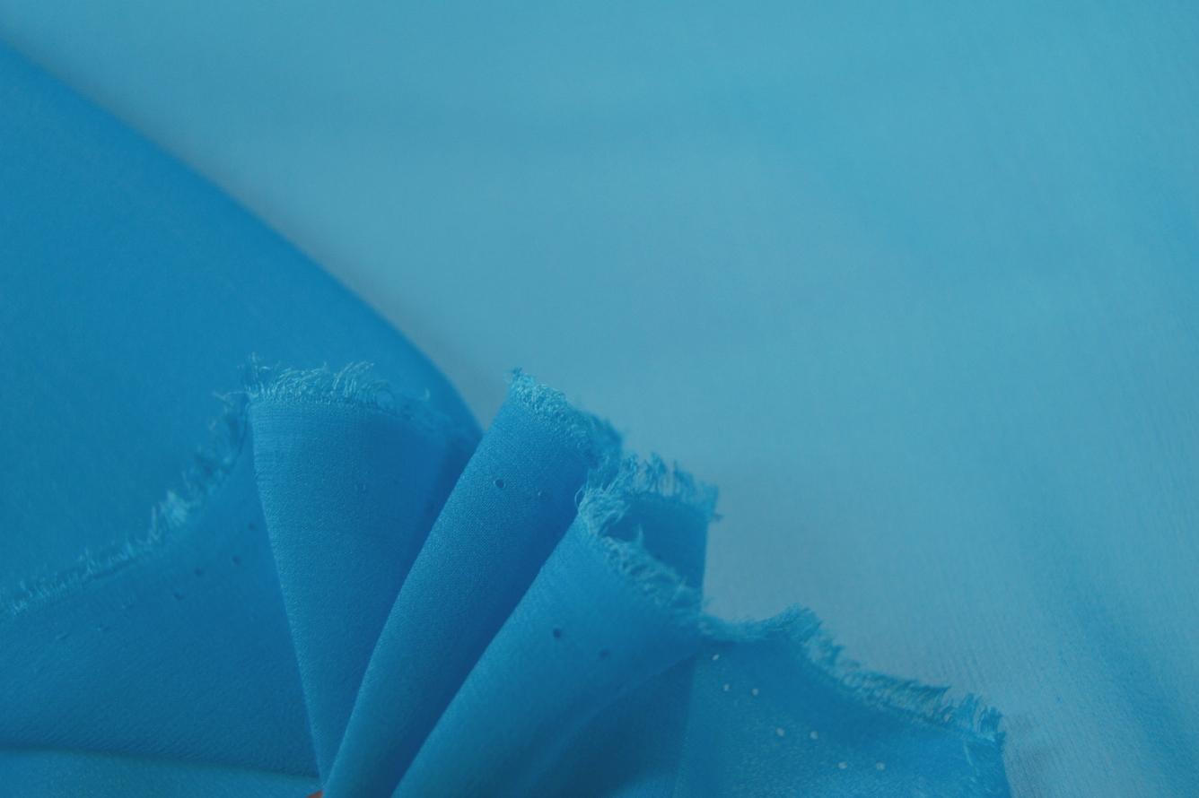 Chiffon - himmelblau