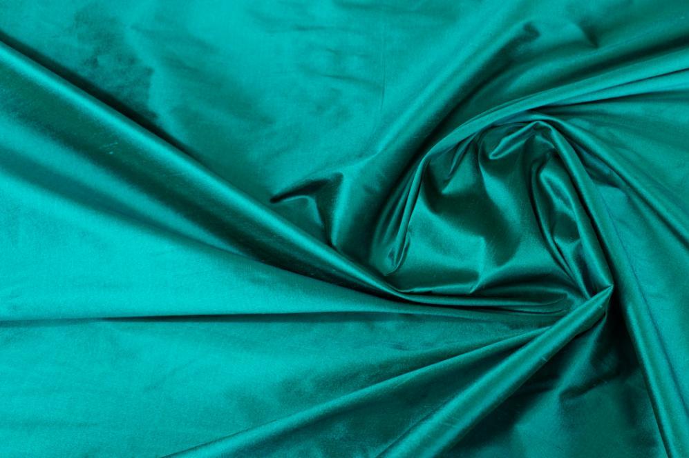 Dupionseide - petrol