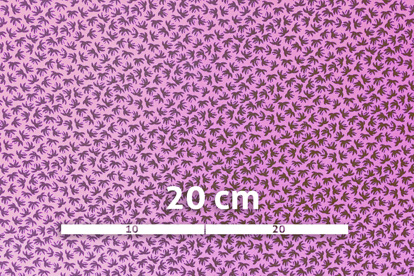 Seidencrêpe - Streumuster