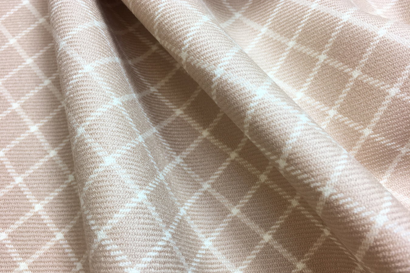 Schurwolle - Gitterkaro