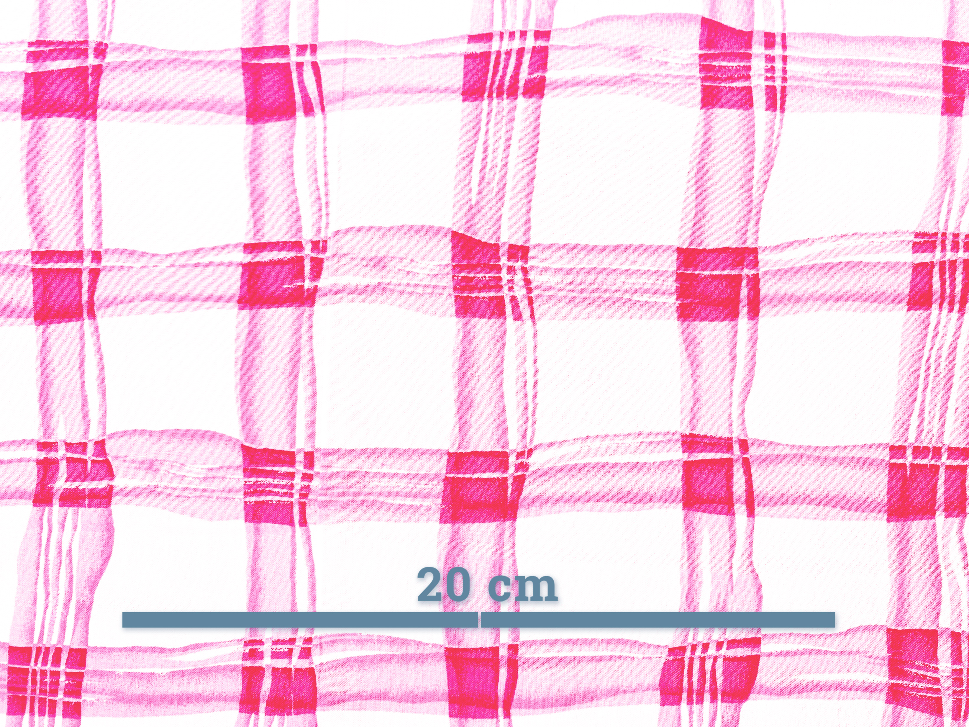 Viskose rosa-weiß