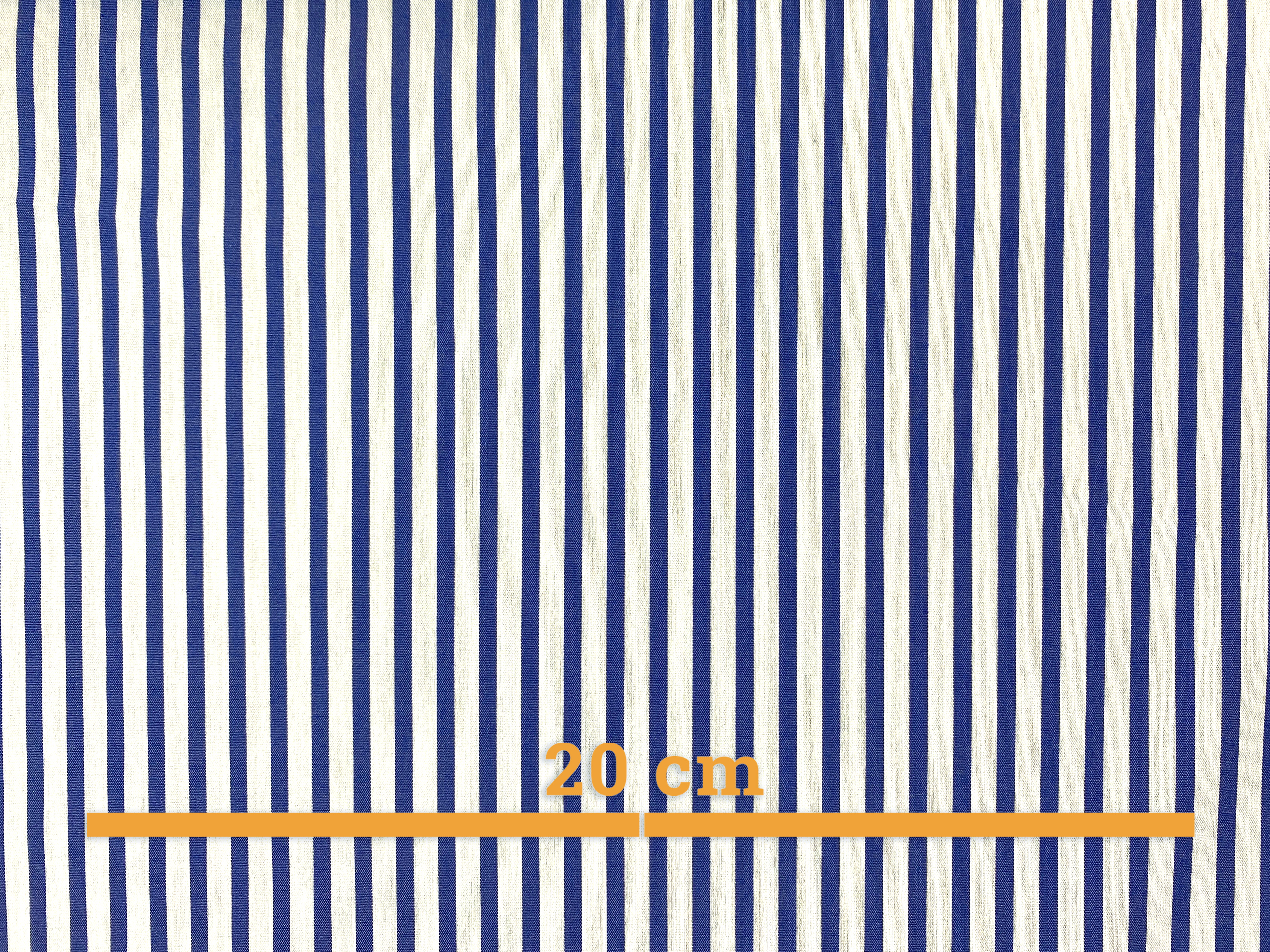 Baumwolle blau-weiß