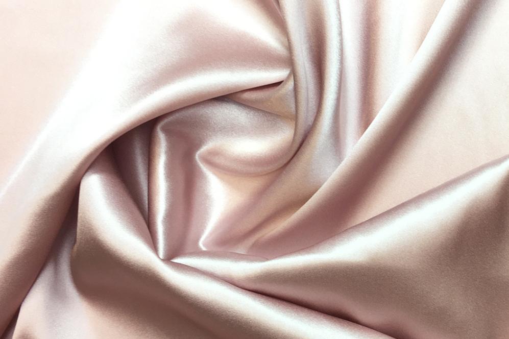 Elastische Seide - altrose