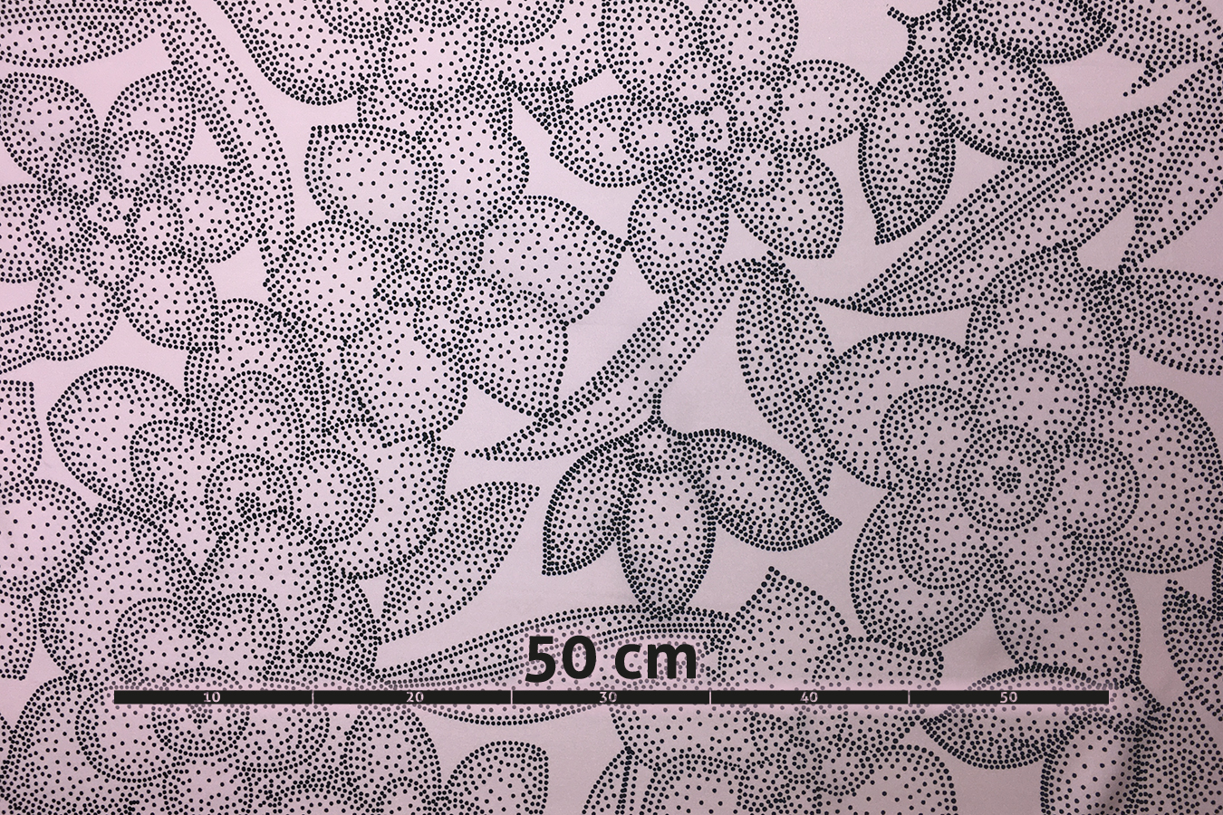 Seidenstretch - Punktmuster