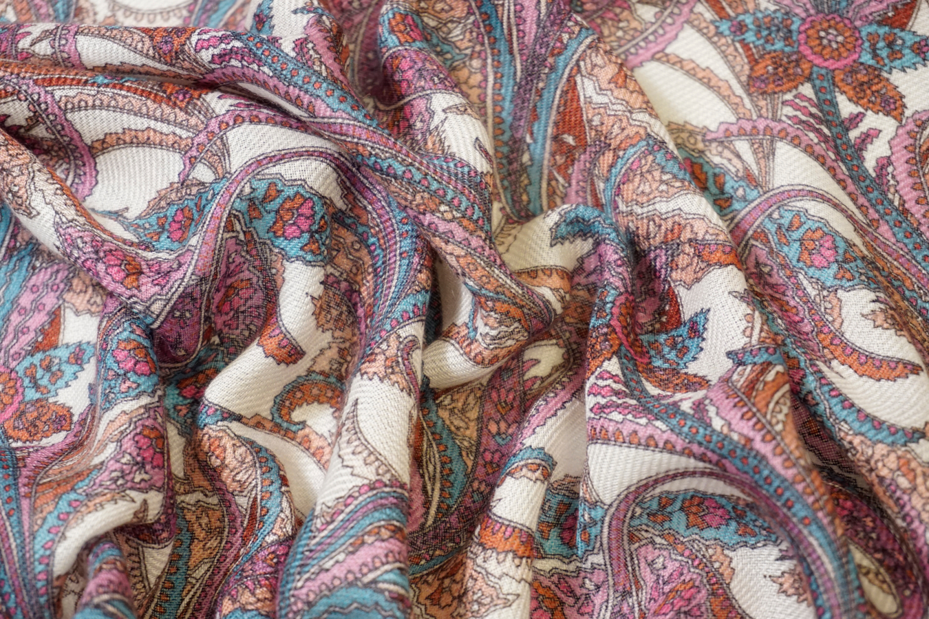 Kaschmir mit Seide - Musseline