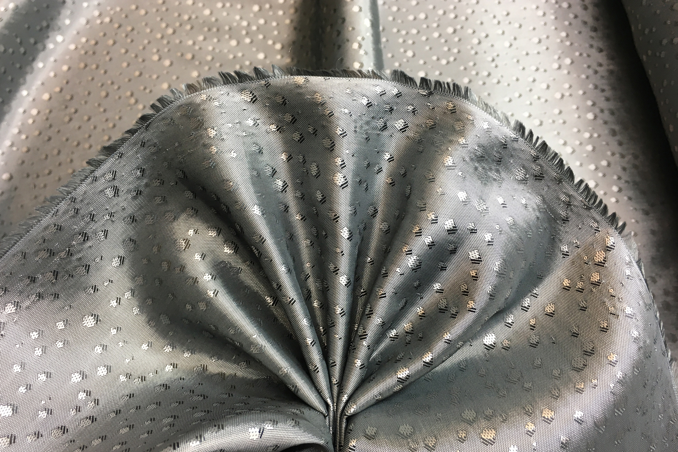 Jacquardfutter - grau