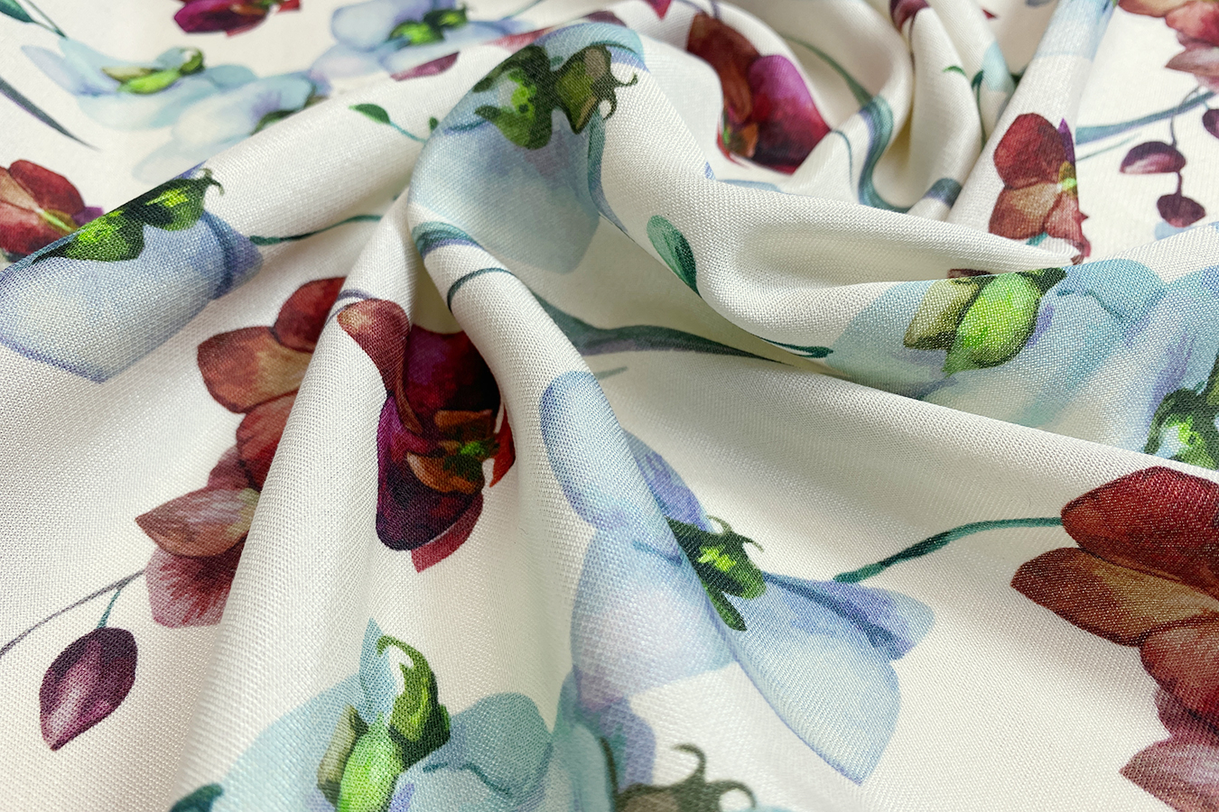 Seidenmischung - Orchideen