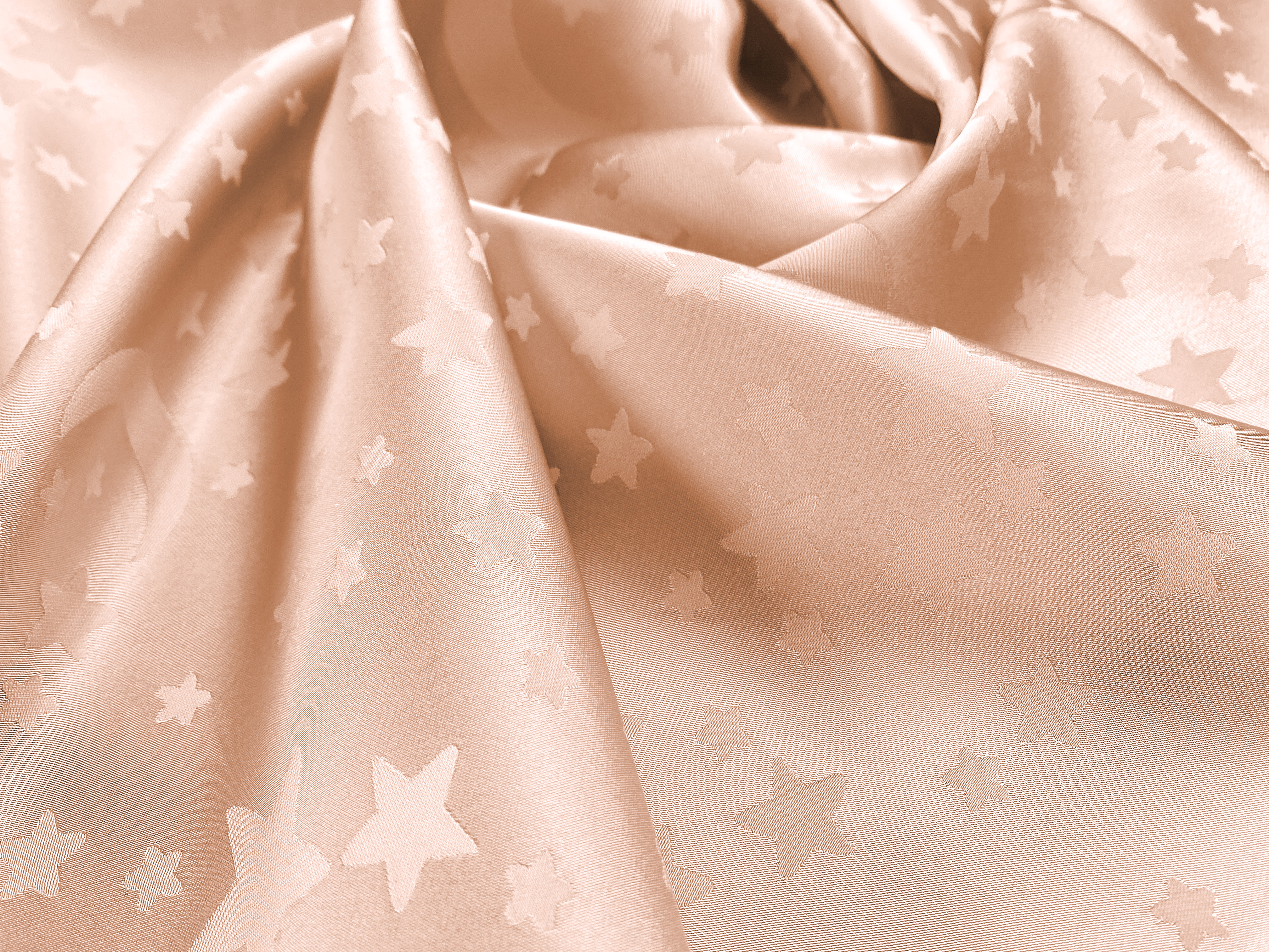 Viskose - Sternenjacquard