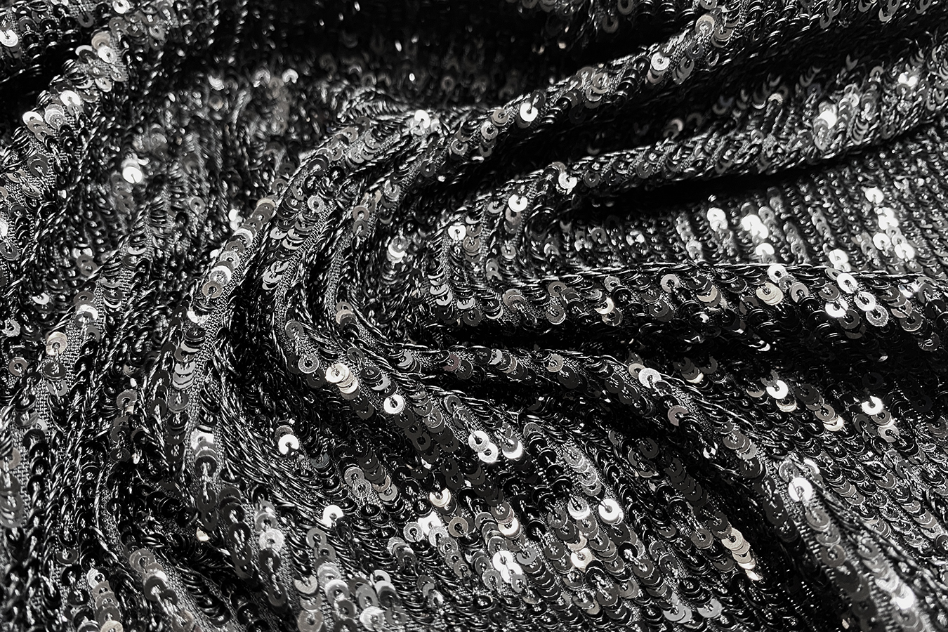 Minipaillette - schwarz