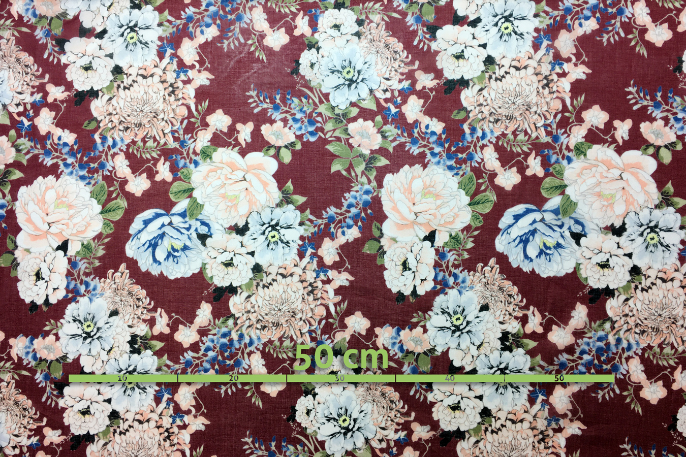 Batist - Pfingstrosen