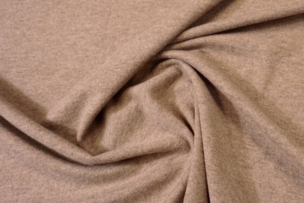 Merinojersey - graubeige