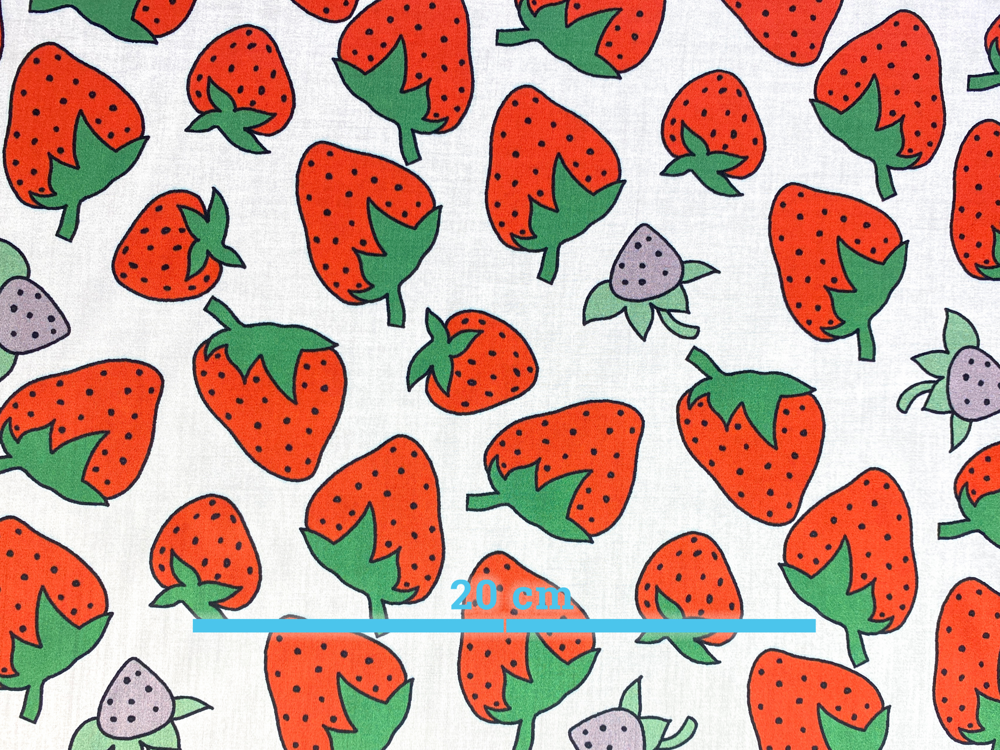 Baumwolle Erdbeeren