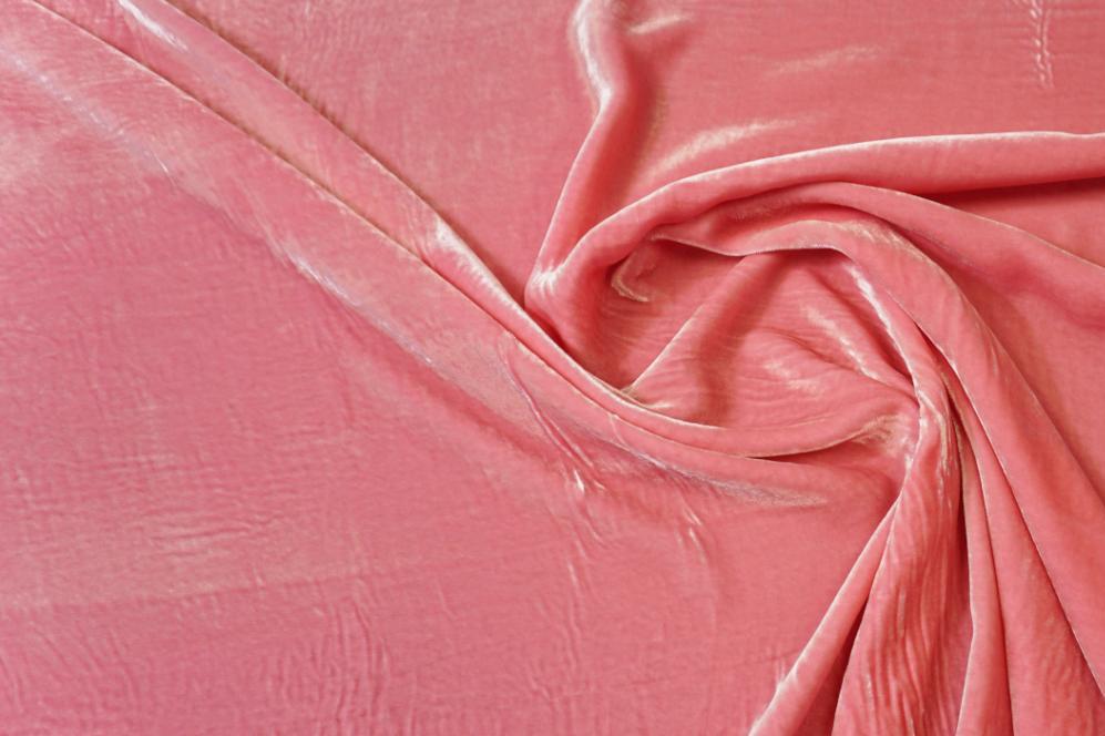 Seidensamt - rosa