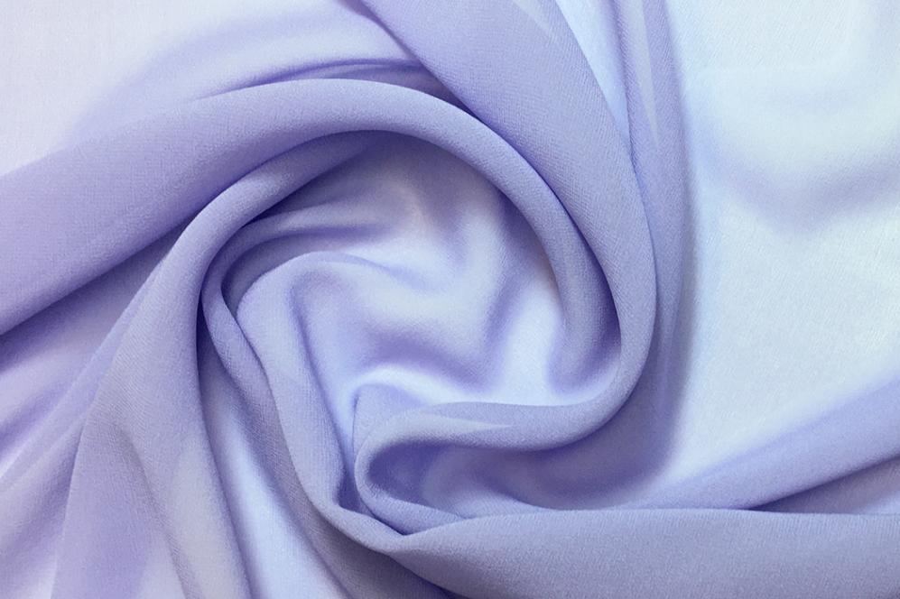 Seidengeorgette - hell-lila