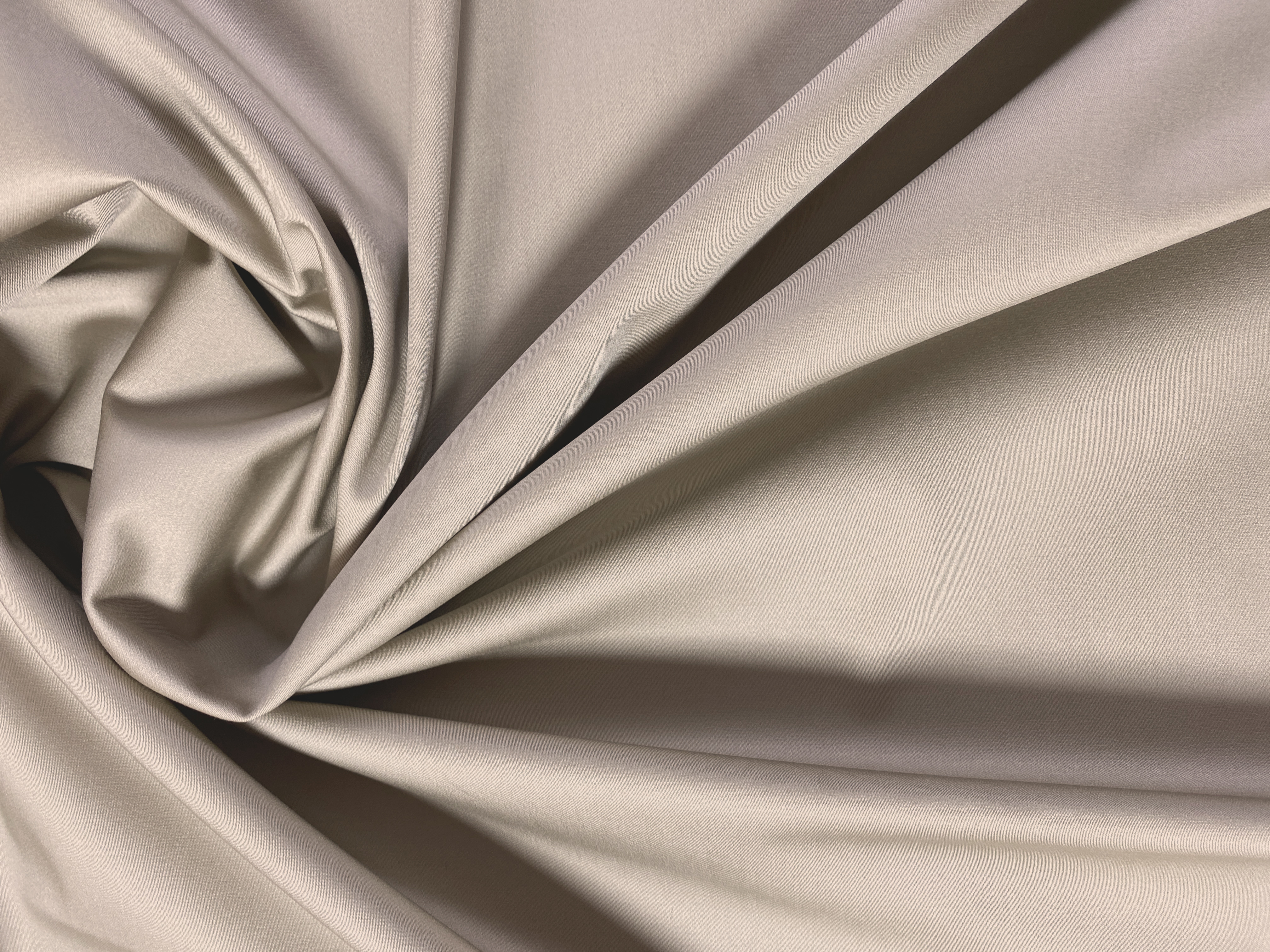 Baumwollsatin beige