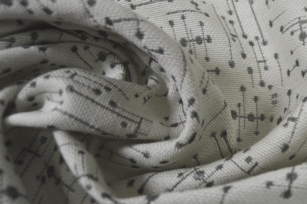 Schurwolle mit Lurex