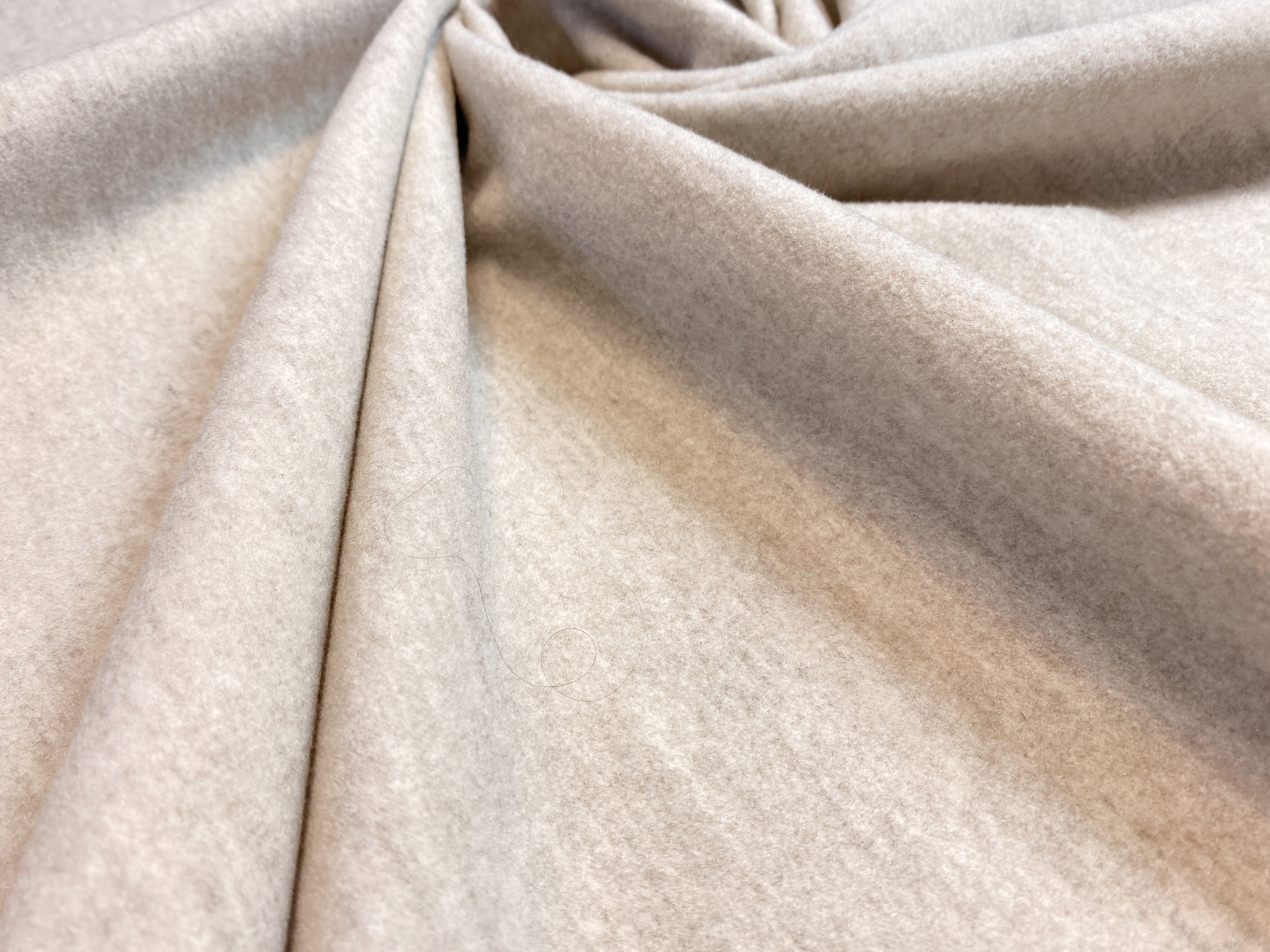 Velour mit Kaschmir und Seide