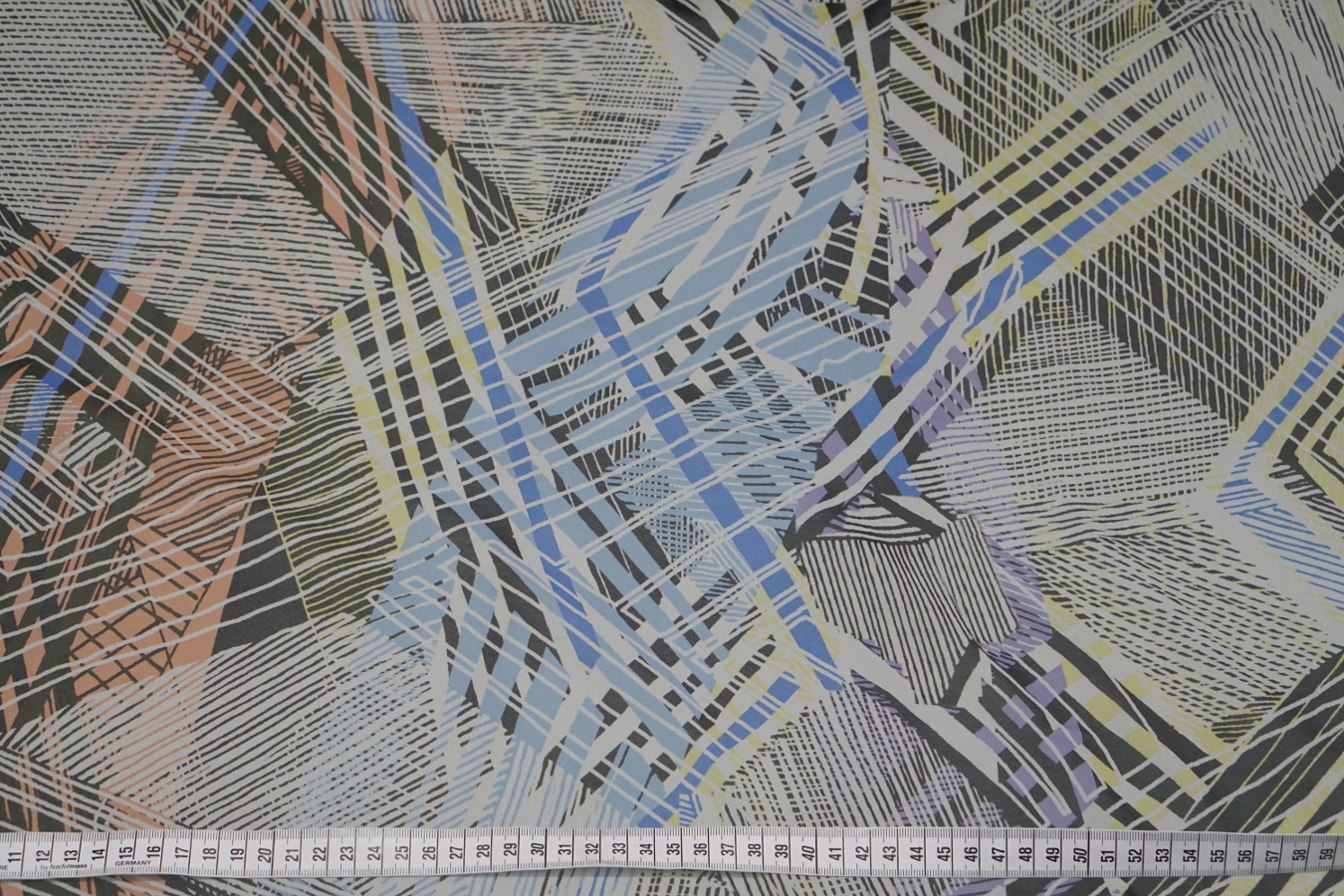 Seidenchiffon - bunt