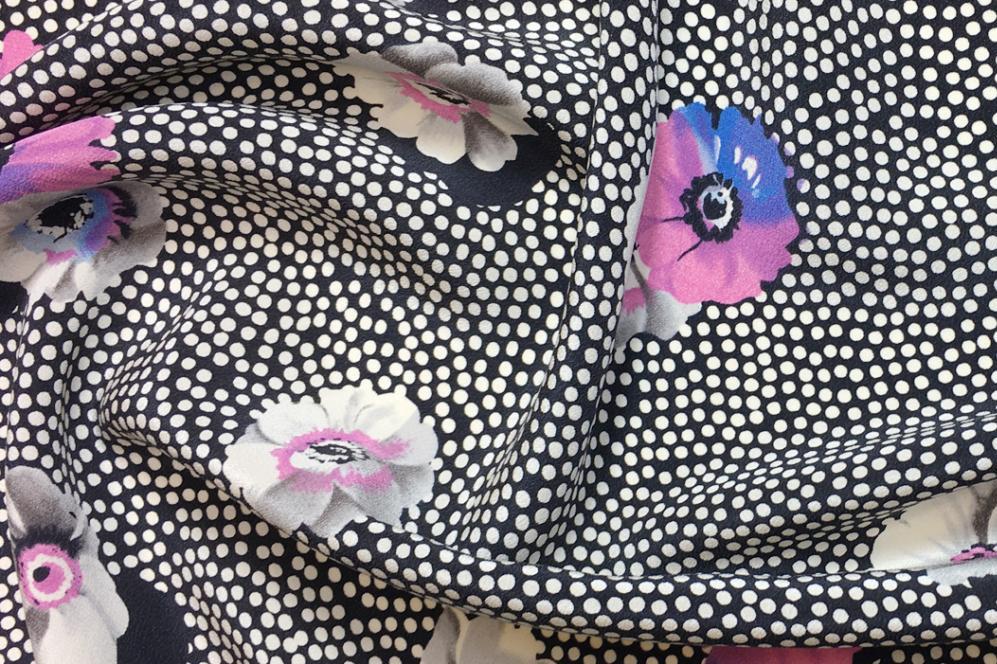 Seidencrêpe - Blüten