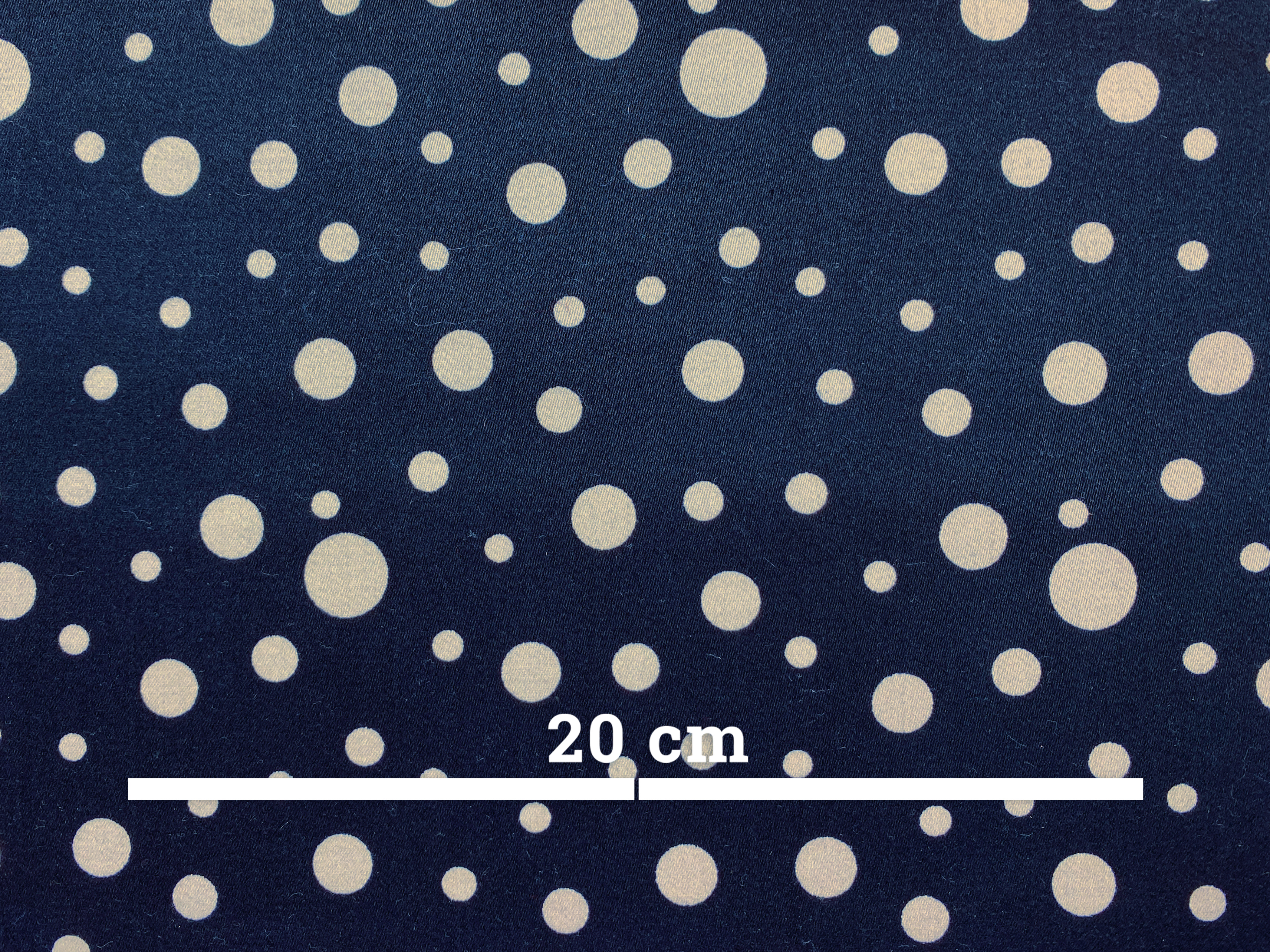 Baumwollsatin schwarz-beige