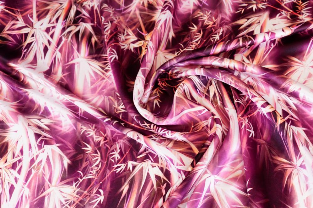 Seidensatin - Bambus