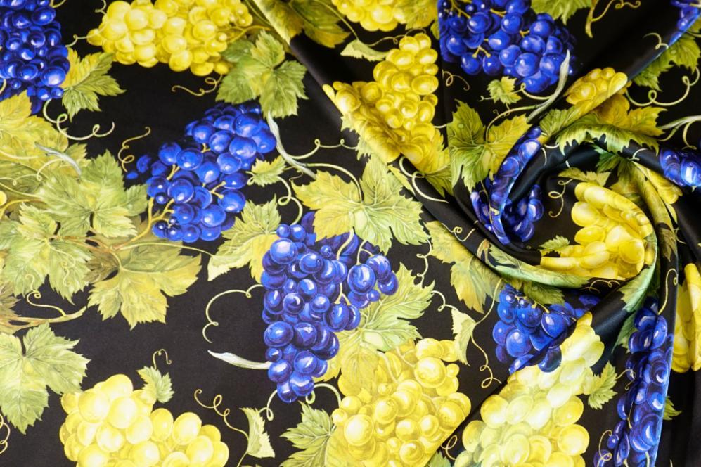 Seidenstretch - Weintrauben