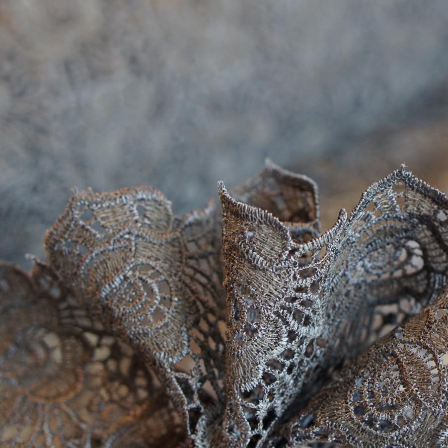 Spachtelspitze - dunkelgrau