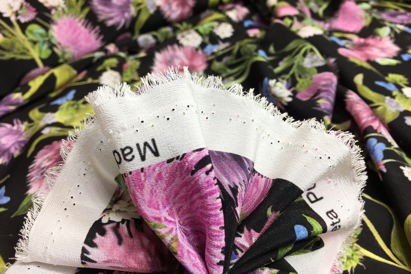 Crêpe - Wiesenblumen