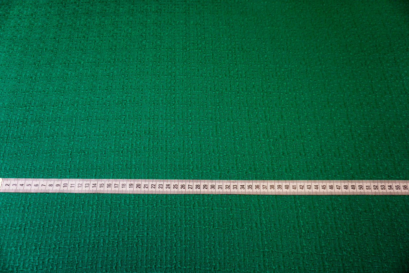 Bouclé - smaragdgrün