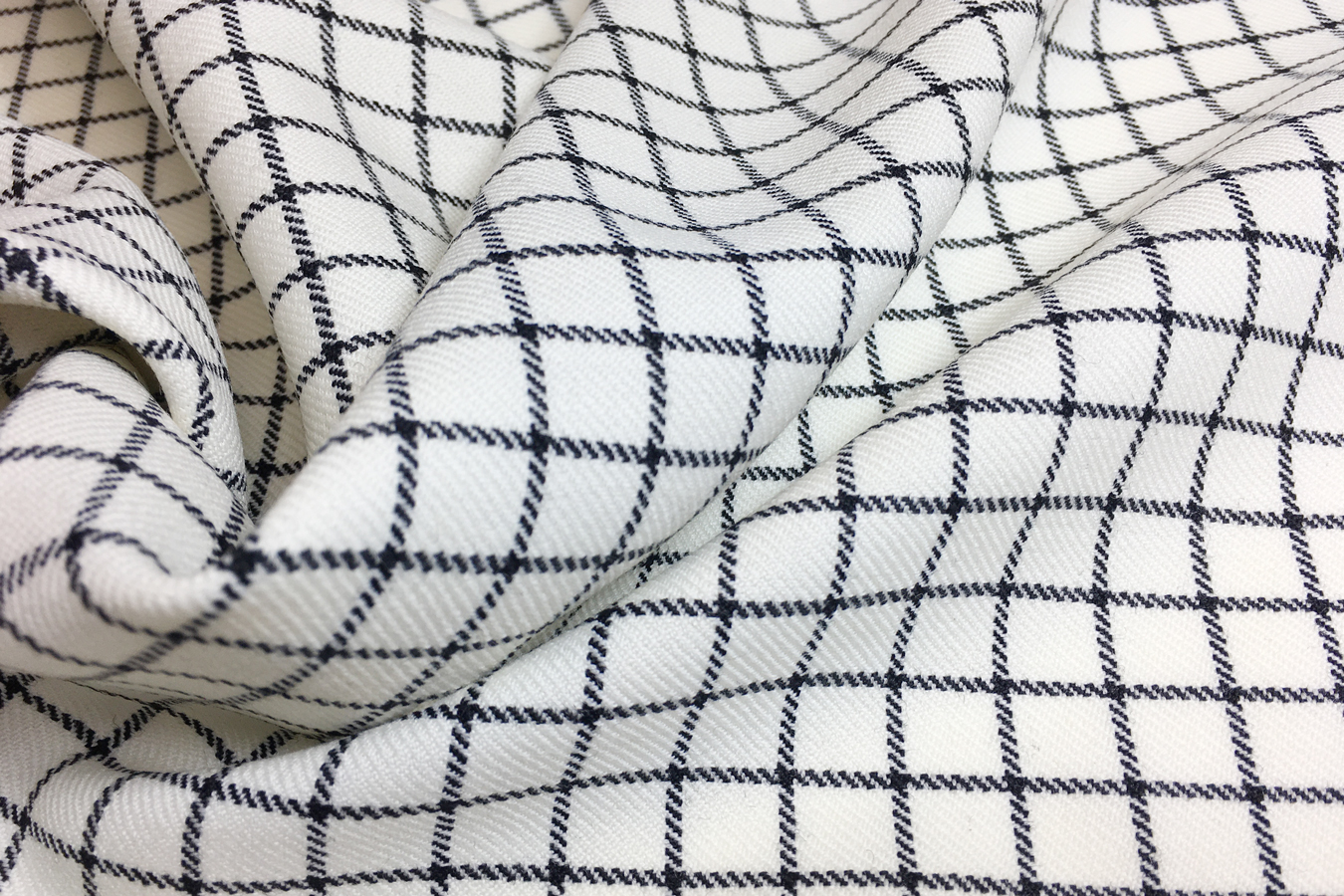 Gitterkaro - schwarz/weiß