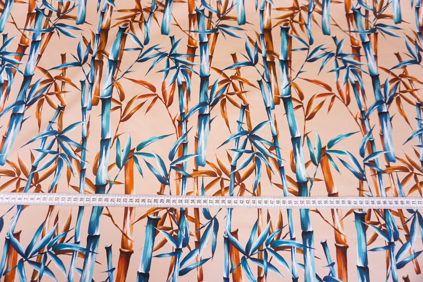 Baumwollstretch - Bambus