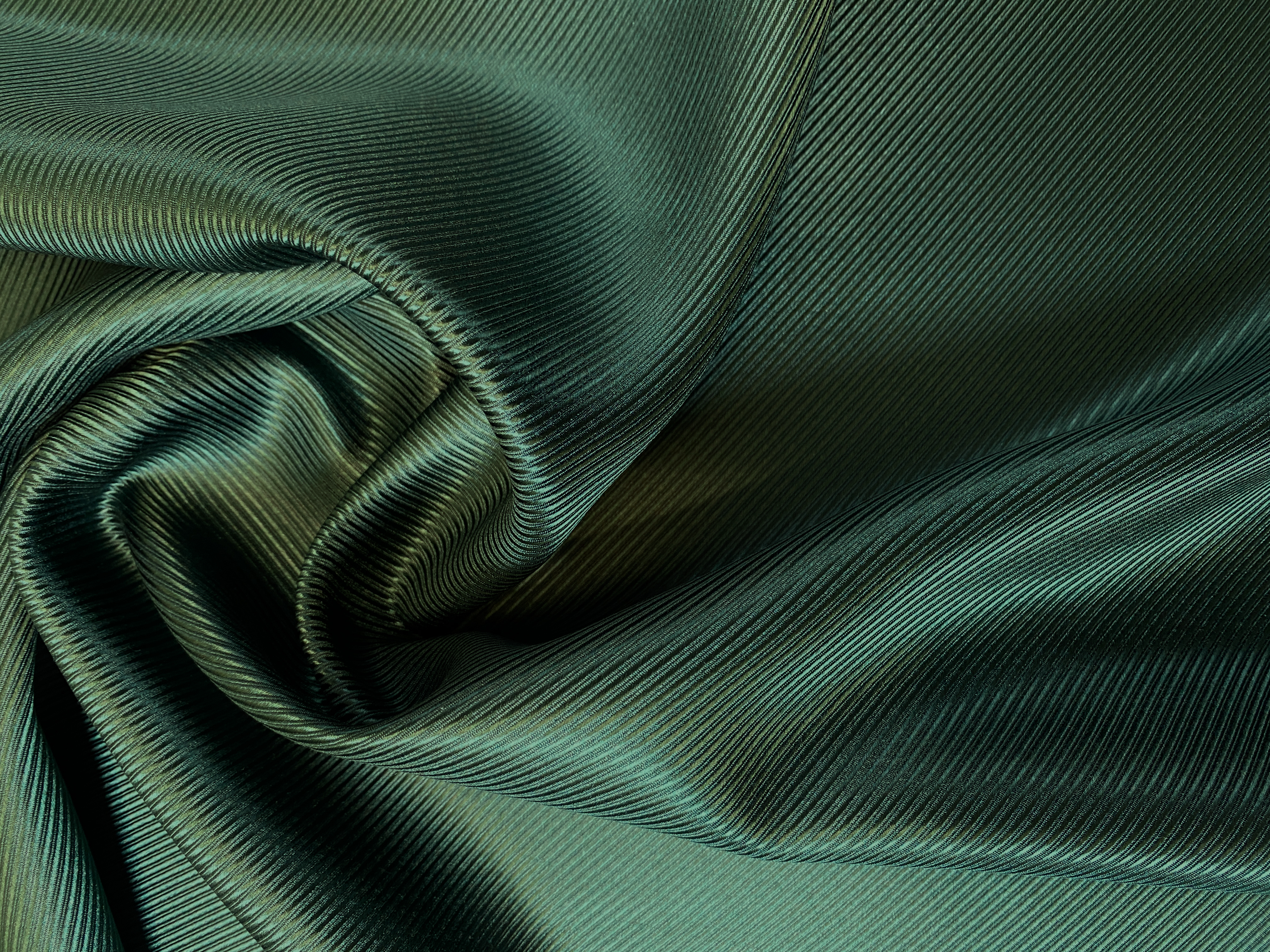 Seidentwill dunkelgrün