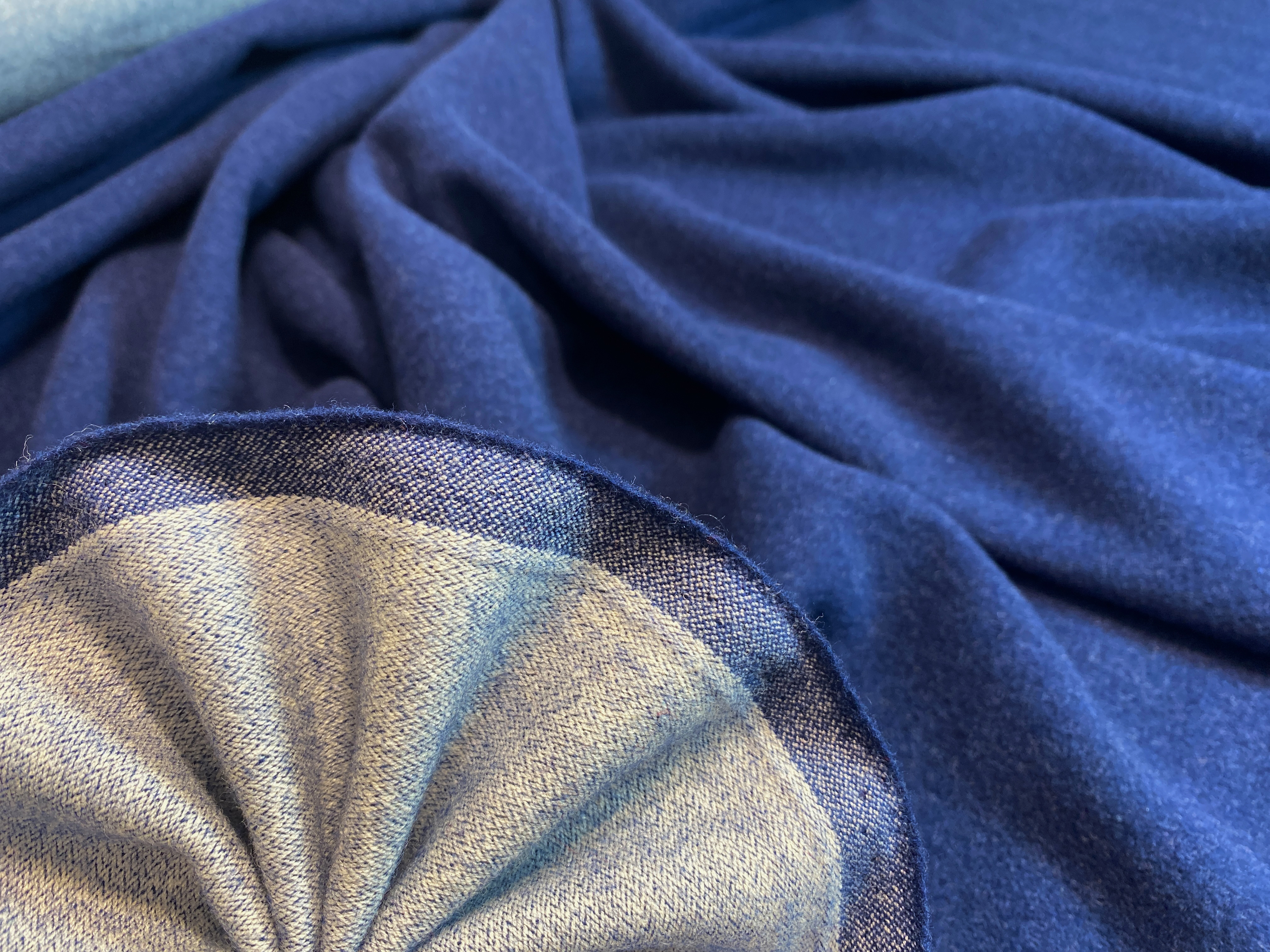 Kaschmirmischung blau