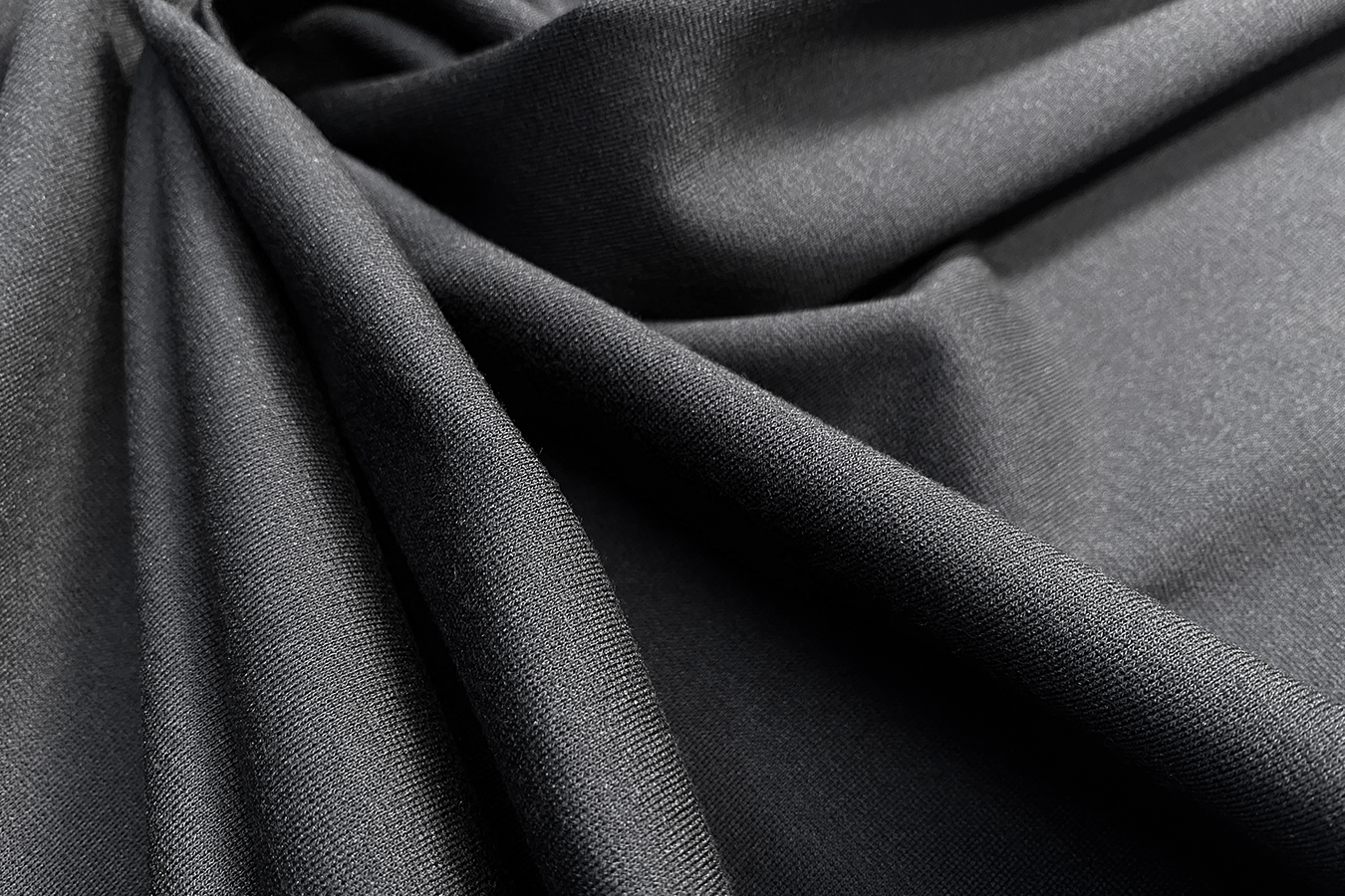 Stabiler Jersey - schwarz