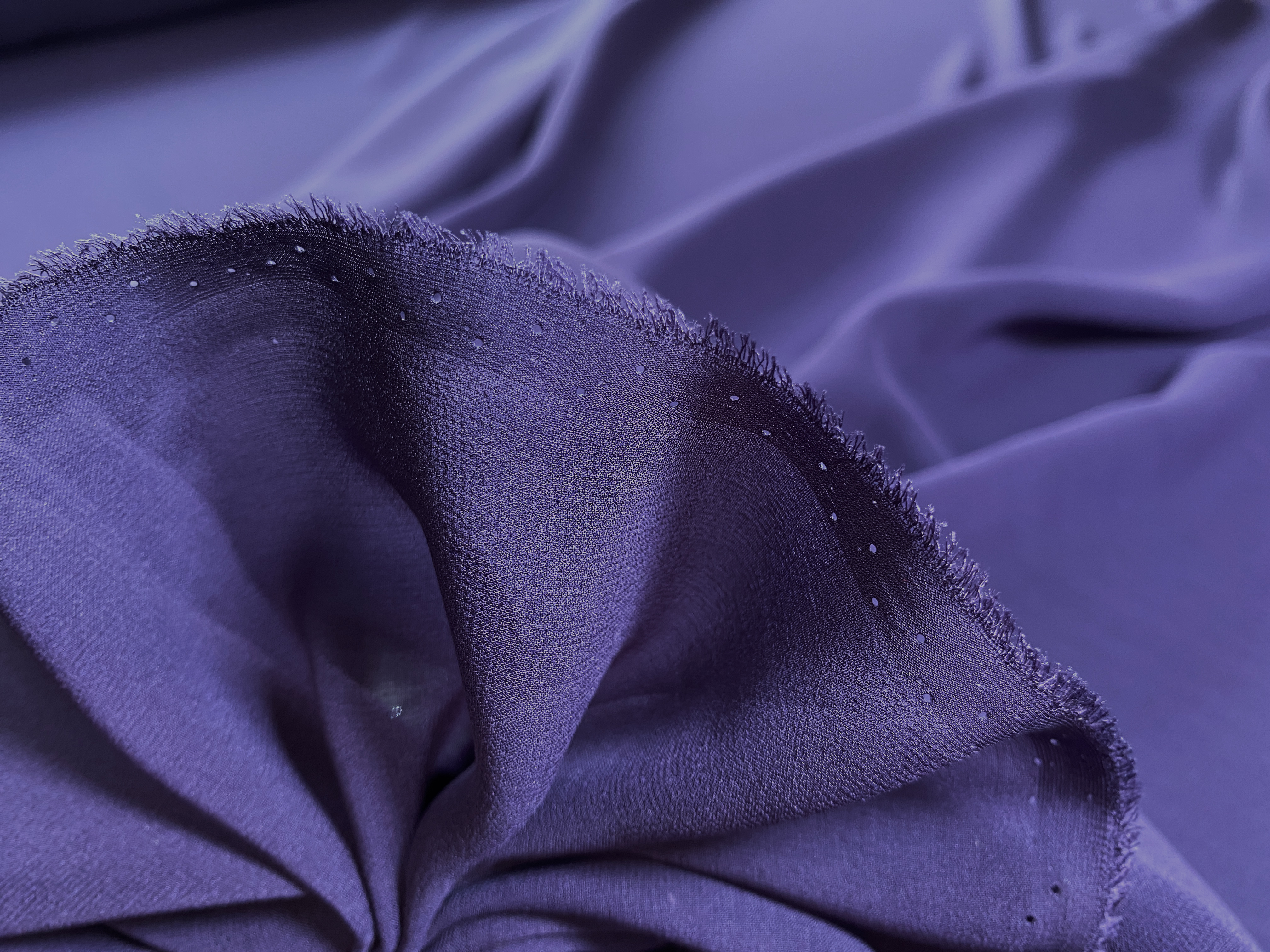 Seiden-Chiffon violett