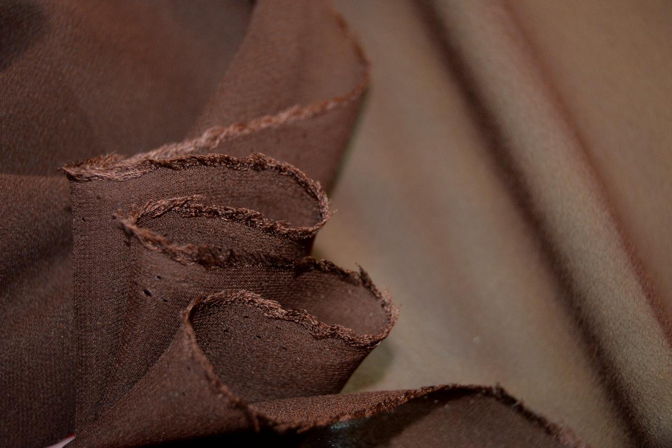 Chiffon - mittelbraun