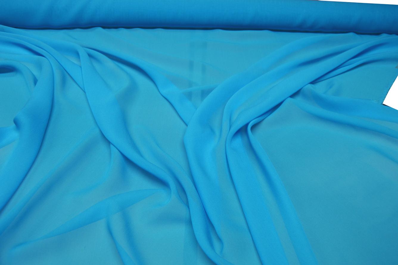 Chiffon - himmelblau