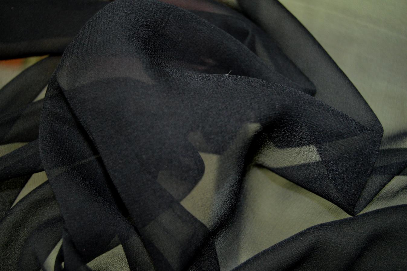 Chiffon - schwarz