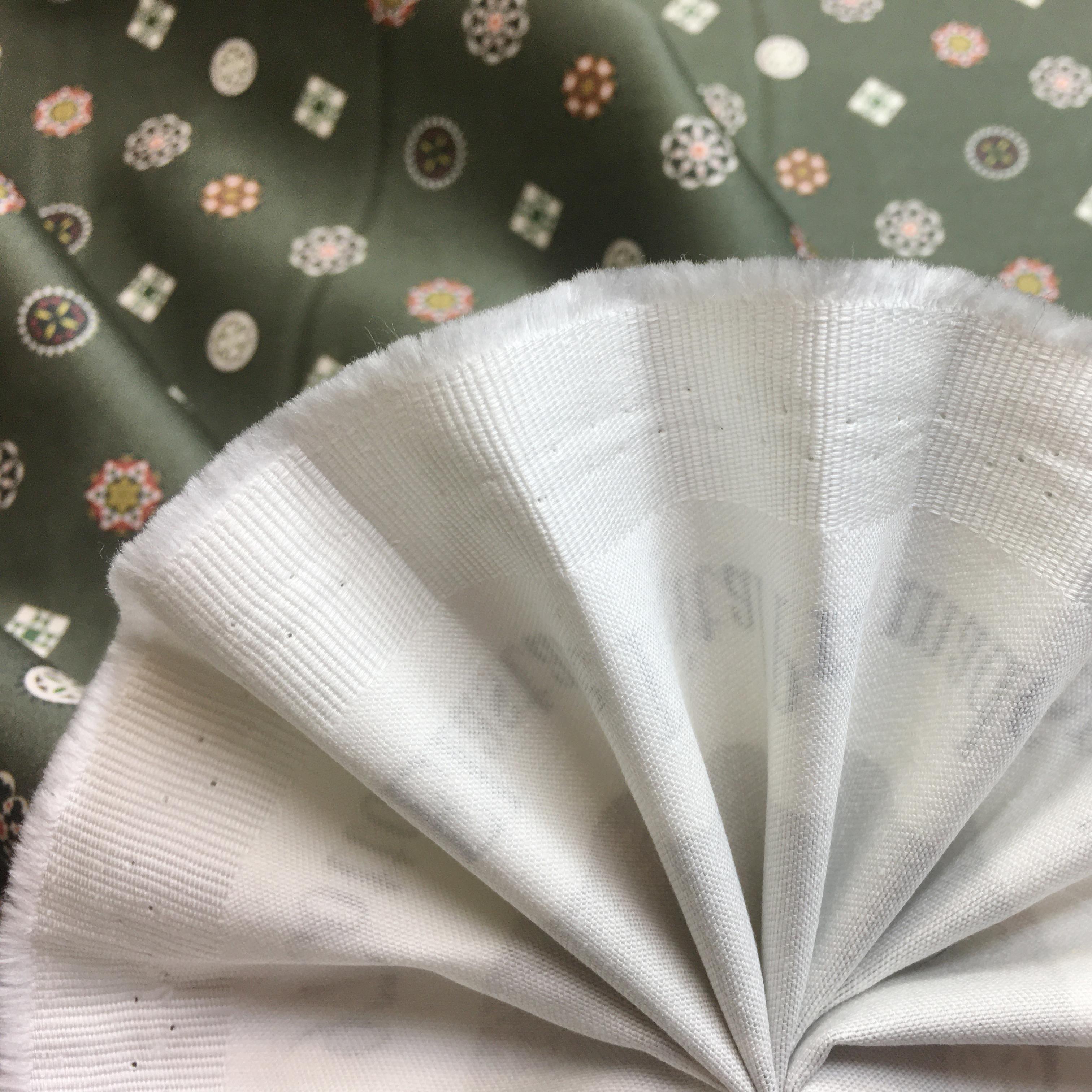 Baumwollsatin - Krawattenmuster