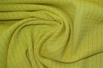 Crêpegewebe Schurwolle - gelb