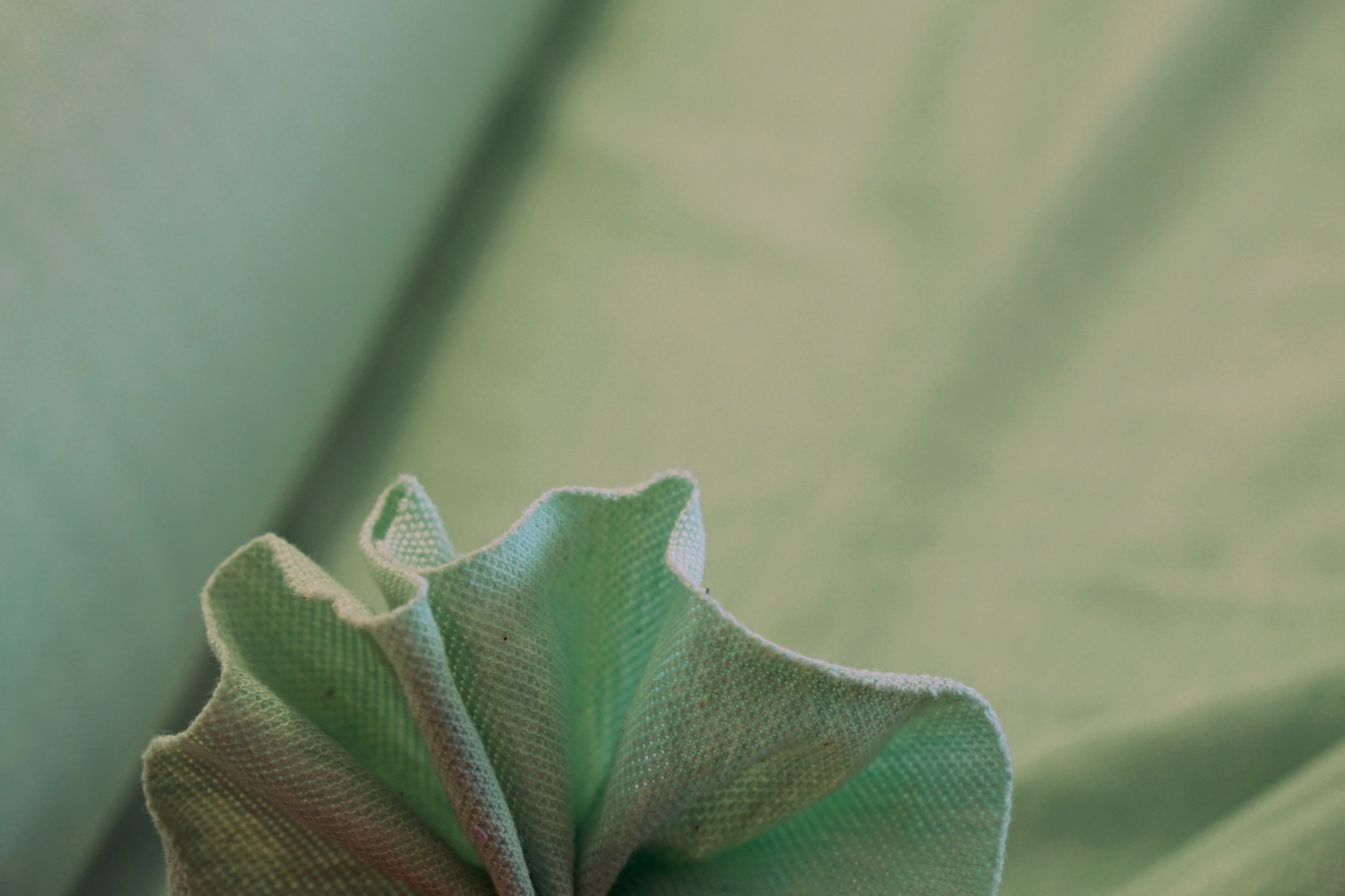 Pikee-Jersey - hellgrün