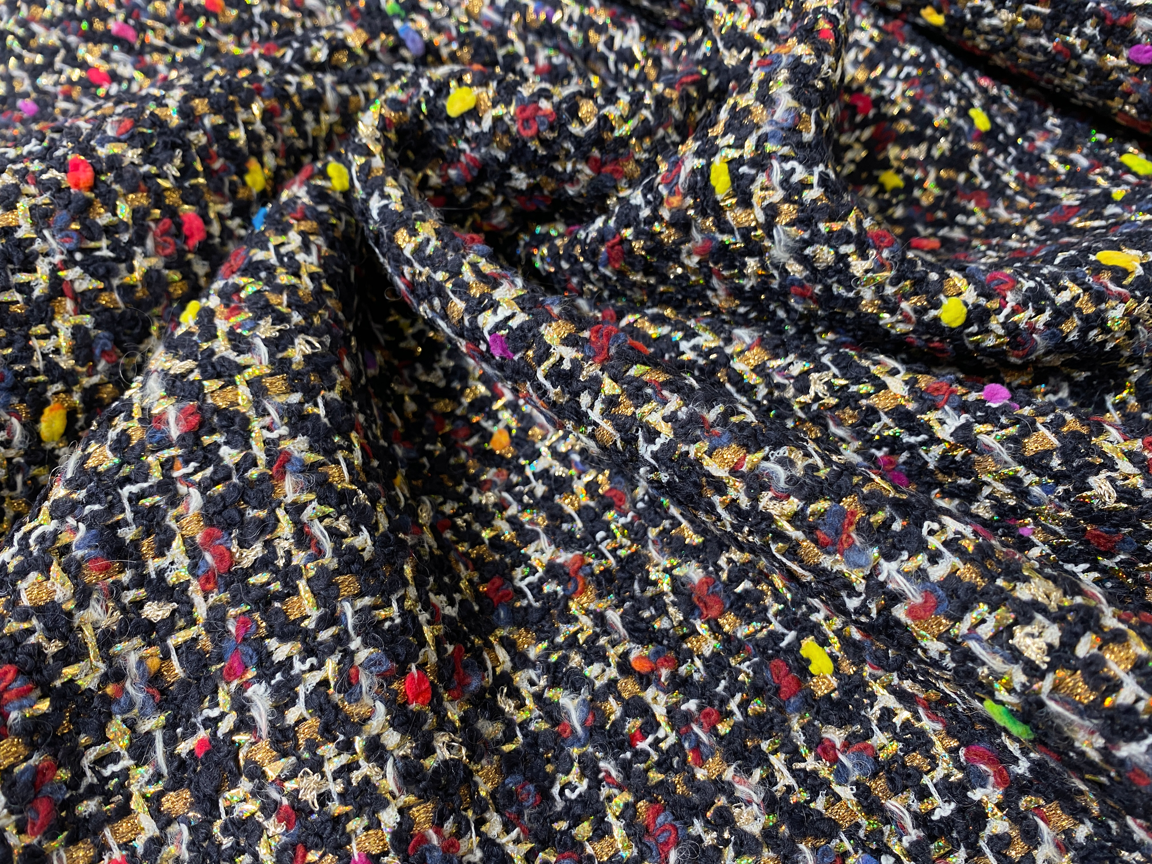 Bunt gewebte Shetlandware