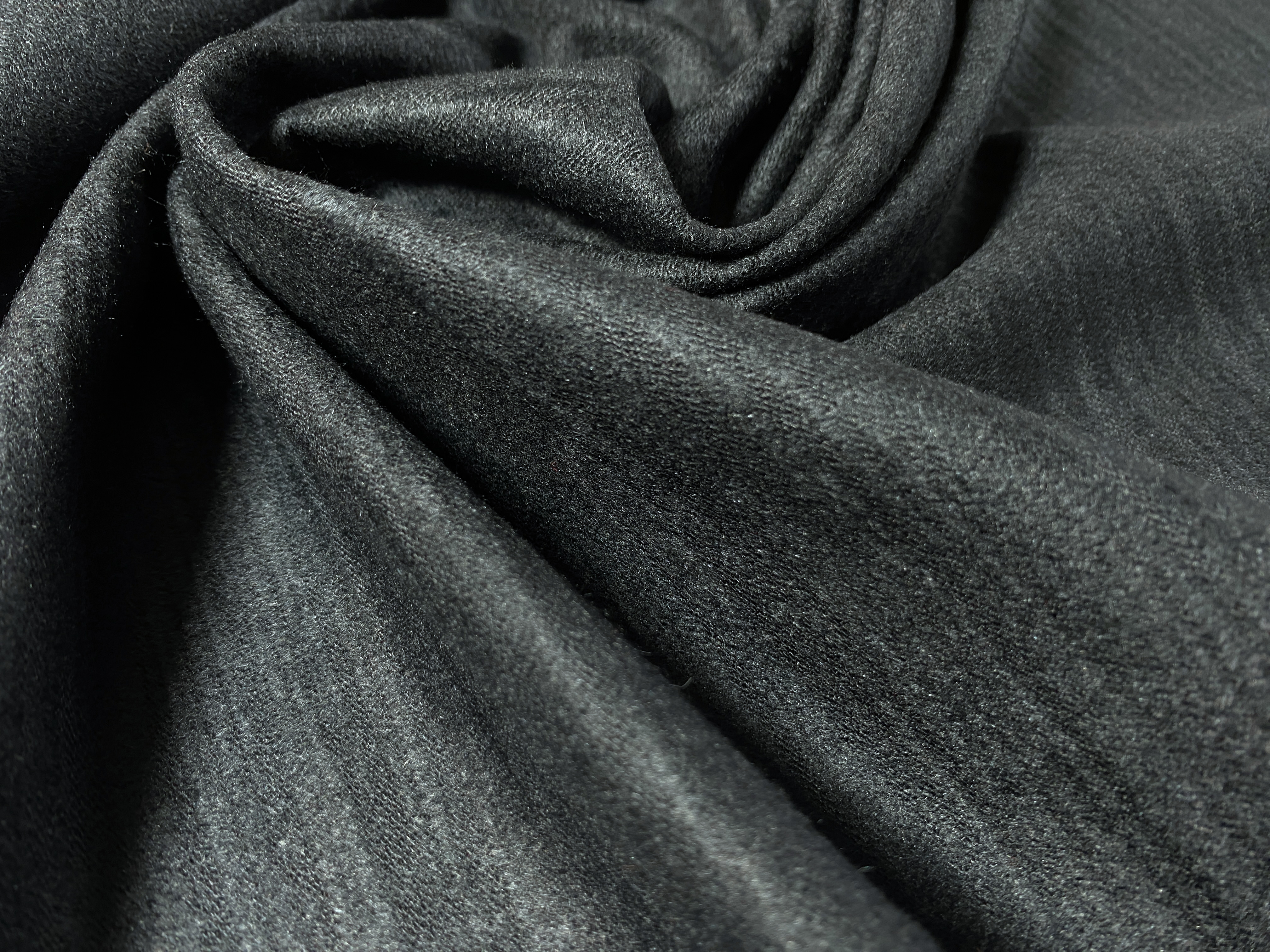 Ottomangewebe  - blauschwarz