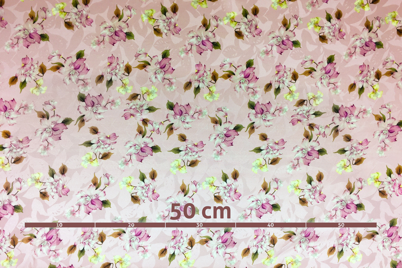 Seidenjacquard - Rosatöne