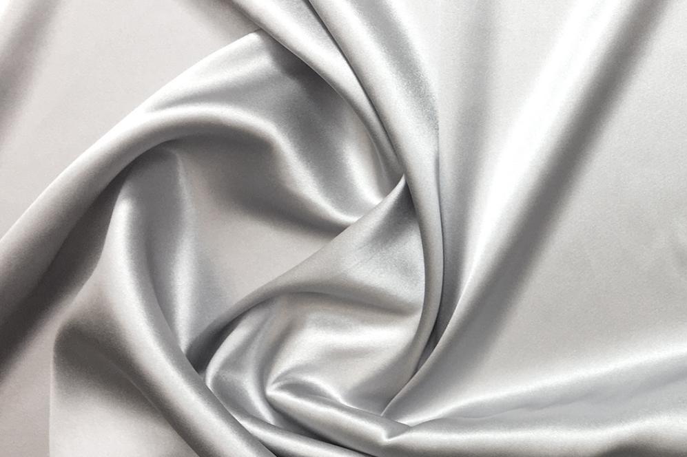 Elastische Seide - flieder