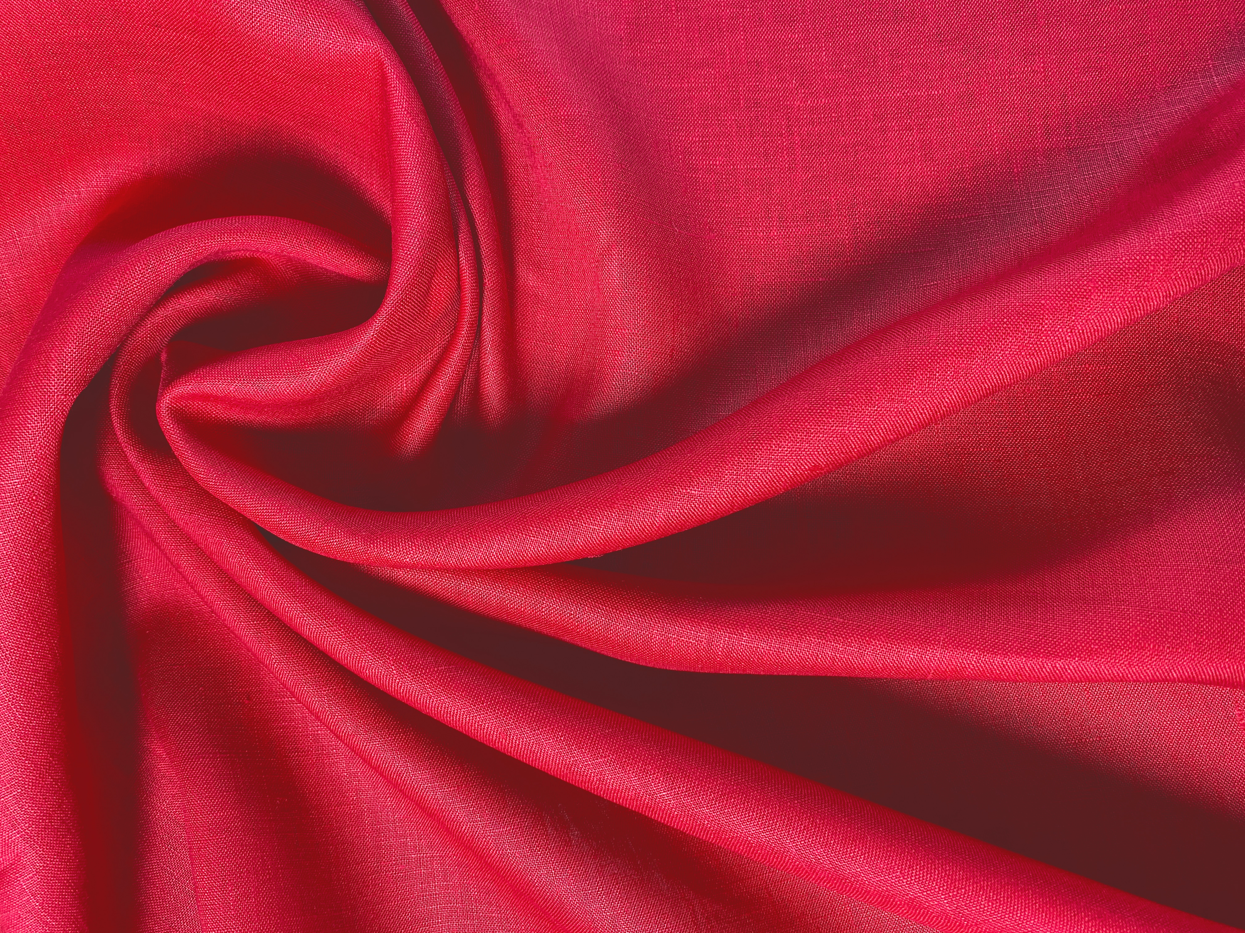 Leinen rot