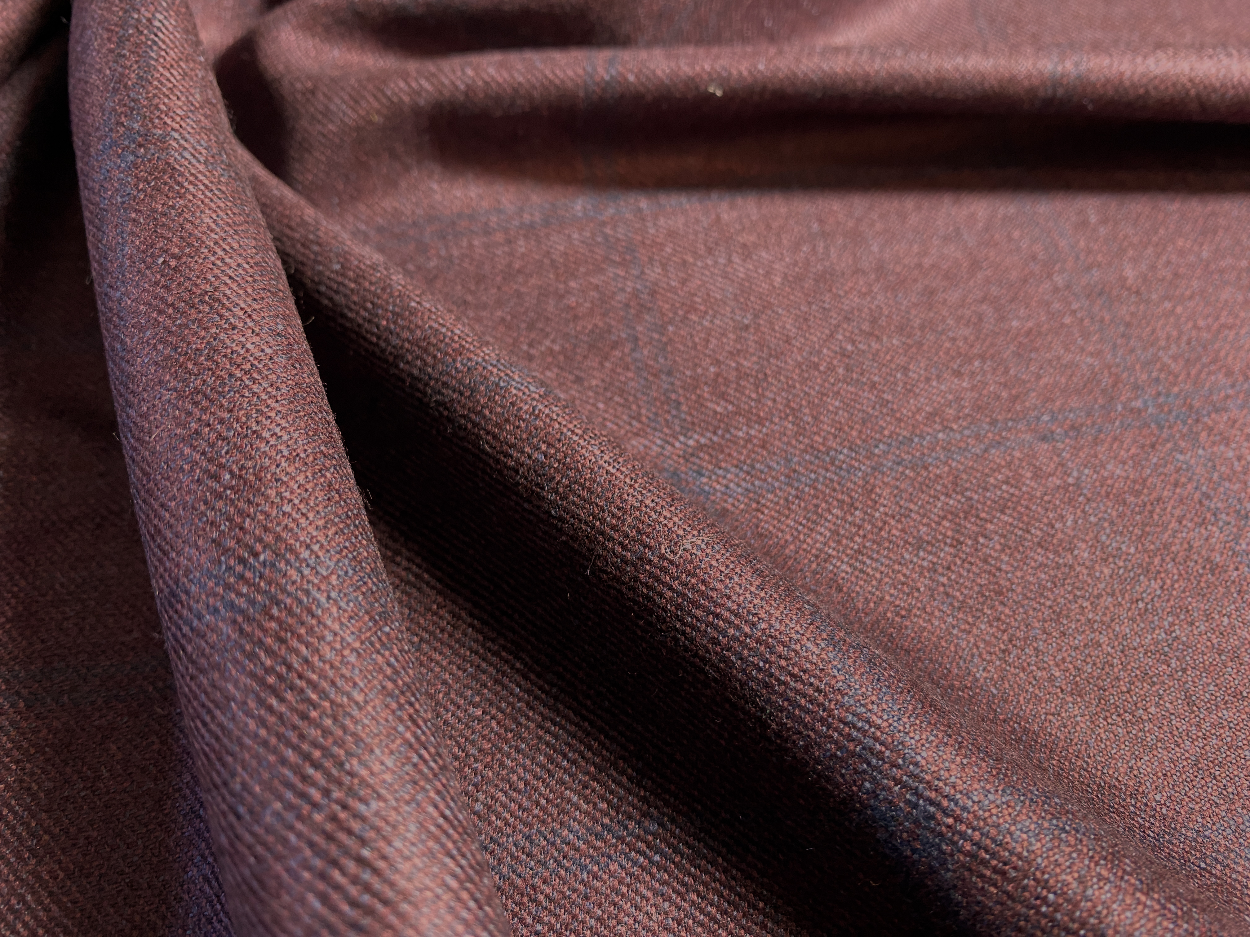 Seide-Kaschmirmischung aubergine