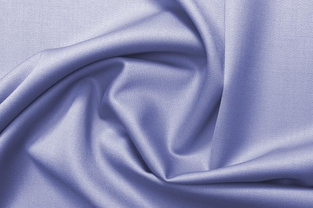 Elastischer Wollsatin - lavendel