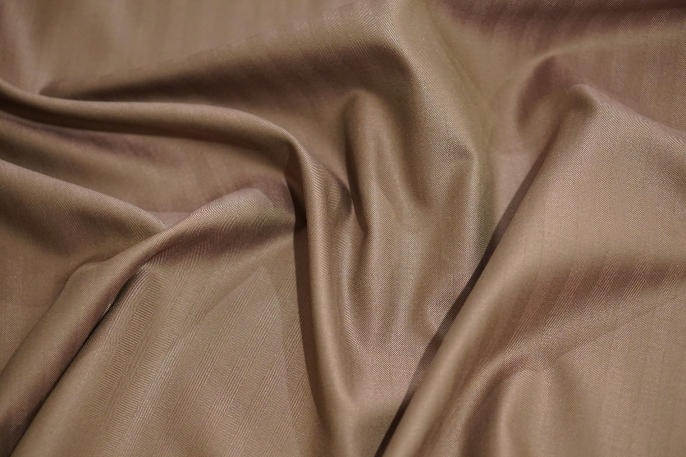 Seide Fischgrat mauve